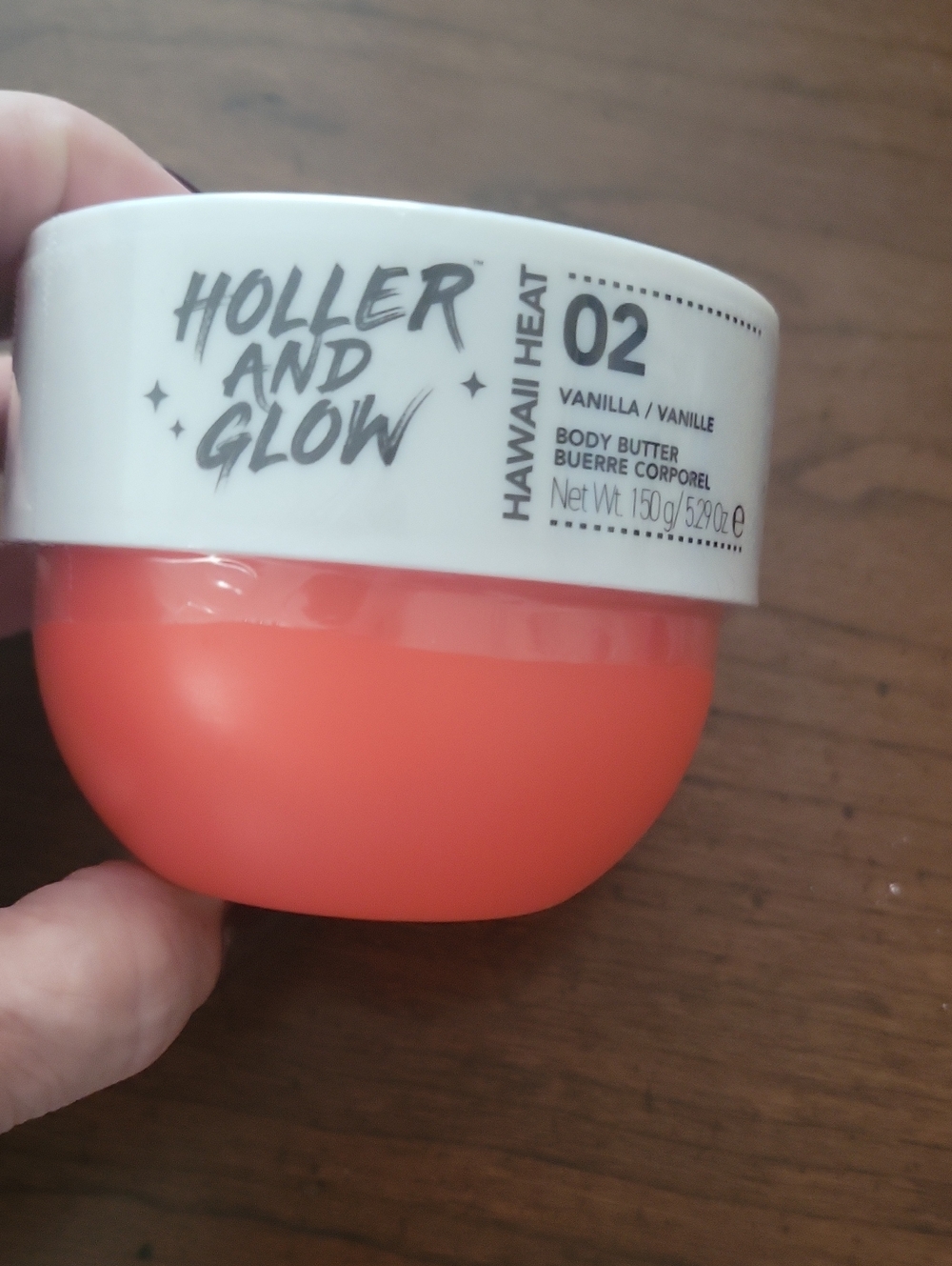 Holler and glow Hawaii Heat vanilla body butter